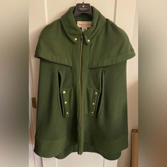 MÄDCHEN Womens Wool Blend Tunic - Green - Size Small - Picture 1 of 6